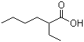 结构式 CAS# 149-57-5, 异辛酸; 2-乙基己酸