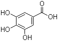 结构式 CAS# 149-91-7, 没食子酸; 3,4,5-三羟基苯甲酸