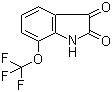 structure of CAS# 149125-30-4, 7-(Trifluoromethoxy)-1H-indole-2,3-dione