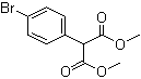 structure of CAS# 149506-35-4, 2-(4-Bromophenyl)malonic acid dimethyl ester;Dimethyl (4-bromophenyl)malonate