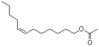 structure of CAS# 14959-86-5, (Z)-7-Dodecen-1-ol acetate;(Z)-7-Dodecenyl acetate; Looplure; MK 26