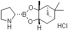 structure of CAS# 149716-73-4, (S)-2-Pyrrolidineboronic acid pinanediol ester hydrochloride;(S)-Boropro-(-)-pinanediol hydrochloride