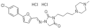 结构式 CAS# 149888-94-8, 阿齐利特二盐酸盐