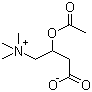 Acetylcarnitine molecular structure (CAS 14992-62-2)