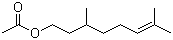 Citronellyl acetate molecular structure (CAS 150-84-5)