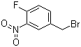 structure of CAS# 15017-52-4, 4-Fluoro-3-nitrobenzyl bromide