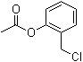 structure of CAS# 15068-08-3, 2-(Chloromethyl)phenyl acetate;o-Acetoxybenzyl chloride