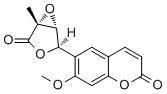 Micromelin molecular structure (CAS 15085-71-9)