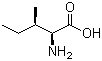 结构式 CAS# 1509-34-8, L-别异亮氨酸; (2S,3R)-2-氨基-3-甲基戊酸