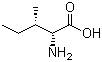 structure of CAS# 1509-35-9, D-Alloisoleucine;(2R,3S)-2-Amino-3-methylpentanoic acid