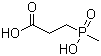3-(Methylphosphinico)propionic acid molecular structure (CAS 15090-23-0)