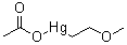 醋酸甲氧基乙基汞分子结构 (CAS 151-38-2)