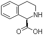 structure of CAS# 151004-93-2, (R)-1,2,3,4-Tetrahydro-1-isoquinolinecarboxylic acid