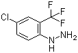 结构式 CAS# 1513-34-4, 2-三氟甲基-4-氯苯肼