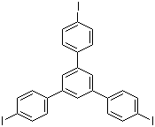 structure of CAS# 151417-38-8, 1,3,5-Tris(4-iodophenyl)benzene
