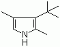 structure of CAS# 151464-91-4, 3-tert-Butyl-2,4-dimethylpyrrole;2,4-Dimethyl-3-butylpyrrole