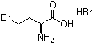 structure of CAS# 15159-65-6, L(+)-2-Amino-4-bromobutyric acid hydrobromide;(S)-(+)-2-Amino-4-bromobutyric acid hydrobromide