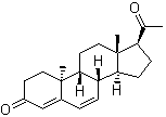 结构式 CAS# 152-62-5, 去氢孕酮