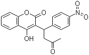 醋硝香豆素分子结构 (CAS 152-72-7)