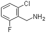 结构式 CAS# 15205-15-9, 2-氯-6-氟苄胺