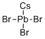 structure of CAS# 15243-48-8, Cesium Lead Tribromide;(Tribromoplumbyl)caesium