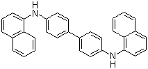 结构式 CAS# 152670-41-2, N,N'-二(1-萘基)-4,4'-联苯二胺; N,N'-二萘联苯二胺