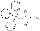 结构式 CAS# 1530-45-6, 乙氧甲酰基甲基三苯基溴化膦; (乙氧基羰基甲基)三苯基溴化膦