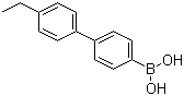 结构式 CAS# 153035-62-2, 4-乙基联苯硼酸