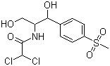 结构式 CAS# 15318-45-3, 甲砜霉素