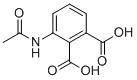 structure of CAS# 15371-06-9, Apremilast EP Impurity B;3-Acetamidophthalic acid;3-(Acetylamino)-1,2-benzenedicarboxylic Acid