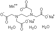structure of CAS# 15375-84-5, Manganese disodium EDTA trihydrate;EDTA manganese(II) disodium salt trihydrate; Ethylenediaminetetraacetic acid manganese disodium salt trihydrate