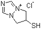 structure of CAS# 153851-71-9, 6,7-Dihydro-6-mercapto-5H-pyrazolo[1,2-a][1,2,4]triazolium chloride;6,7-Dihydro-6-mercapto-5H-pyrazolo[1,2-a][1,2,4]triazol-4-ium chloride