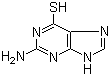 6-Thioguanine molecular structure (CAS 154-42-7)