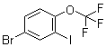 结构式 CAS# 154065-33-5, 4-溴-2-碘-1-(三氟甲氧基)苯
