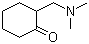 structure of CAS# 15409-60-6, 2-(N,N-Dimethylaminomethyl)cyclohexanone;2-[(Dimethylamino)methyl]cyclohexanone