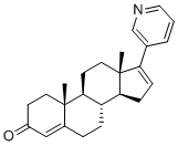structure of CAS# 154229-21-7, 3-Keto Abiraterone;17-(3-pyridinyl)-Androsta-4,16-dien-3-one