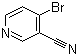 结构式 CAS# 154237-70-4, 4-溴-3-氰基吡啶