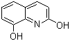 structure of CAS# 15450-76-7, 2,8-Quinolinediol;8-Hydroxycabostyril