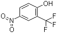 structure of CAS# 1548-61-4, 2-Trifluoromethyl-4-nitrophenol;4-Nitro-2-(trifluoromethyl)phenol