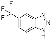 structure of CAS# 1548-67-0, 5-(Trifluoromethyl)-1H-benzotriazole;5-(Trifluoromethyl)-1H-benzotriazole; 5-(Trifluoromethyl)benzotriazole