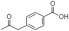 structure of CAS# 15482-54-9, 4-(2-Oxopropyl)benzoic acid