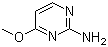结构式 CAS# 155-90-8, 2-氨基-4-甲氧基嘧啶