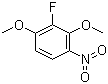structure of CAS# 155020-44-3, 2-Fluoro-1,3-dimethoxy-4-nitrobenzene;2,4-Dimethoxy-3-fluoronitrobenzene