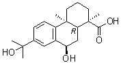 structure of CAS# 155205-64-4, 7alpha,15-Dihydroxydehydroabietic acid