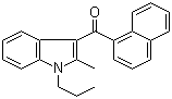 structure of CAS# 155471-08-2, (2-Methyl-1-propyl-1H-indol-3-yl)-1-naphthalenylmethanone;JWH-015