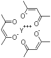structure of CAS# 15554-47-9, Tris(acetylacetonato)yttrium;Tris(2,4-pentanedionato)yttrium; Tris(acetylacetonato)yttrium(III); Yttrium acetylacetonate; Yttrium tris(acetylacetonate); Yttrium(III) acetylacetonate