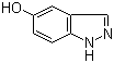 structure of CAS# 15579-15-4, 1H-Indazol-5-ol;5-Hydroxy-(1H)-indazole