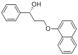 structure of CAS# 156453-53-1, Dapoxetine Hydroxy Impurity;(R)-3-(Naphthalen-1-yloxy)-1-phenylpropan-1-OL