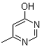 结构式 CAS# 156647-96-0, 6-甲基-4-嘧啶醇
