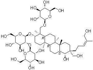 structure of CAS# 156764-83-9, Hosenkoside C
